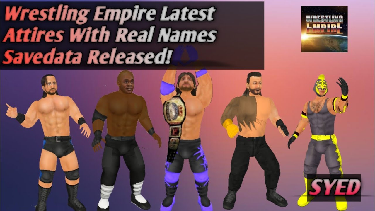 wrestling mpire 2008 real names